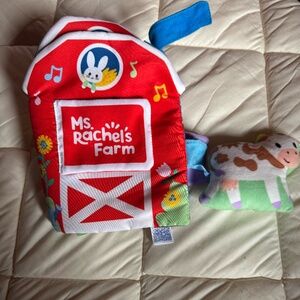 Ms Rachel's farm baby crinkle book